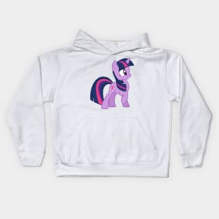 Scrunched nose Twilight Sparkle Kids Hoodie